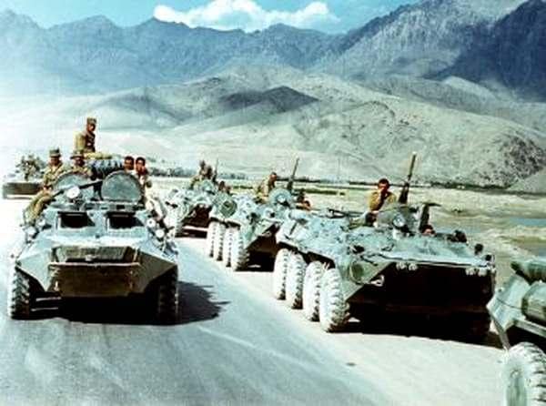 Советские войска входят в Афганистан — 1979 год