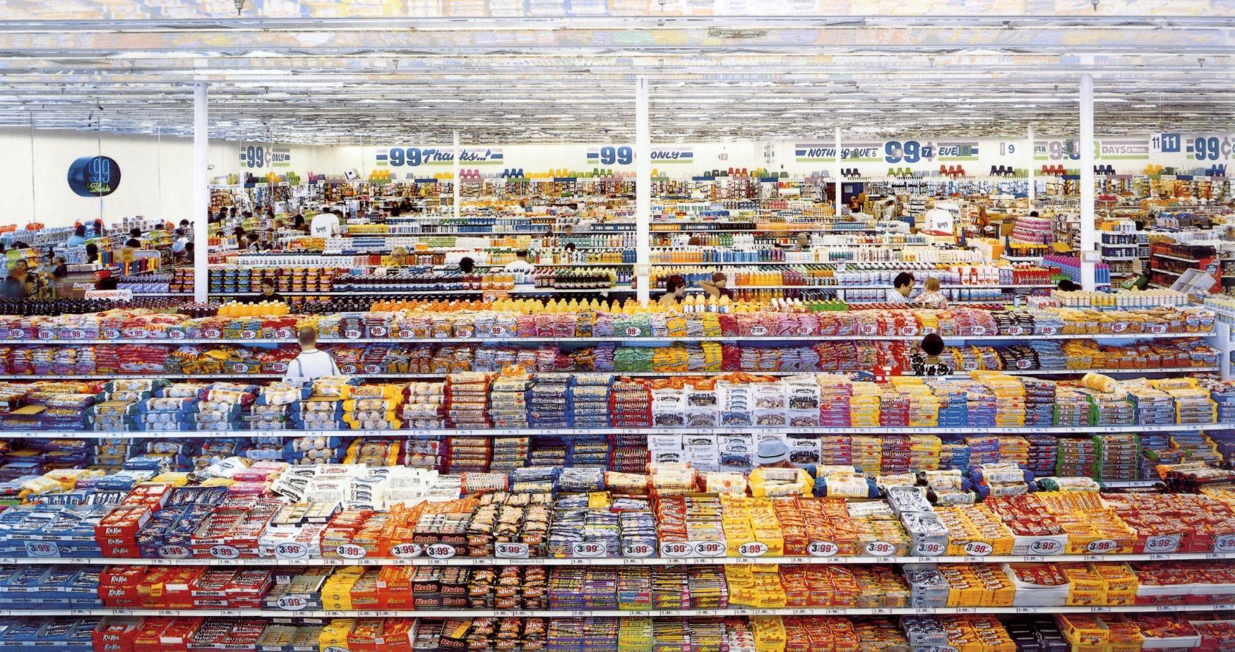 Andreas gursky 99 cent 20011