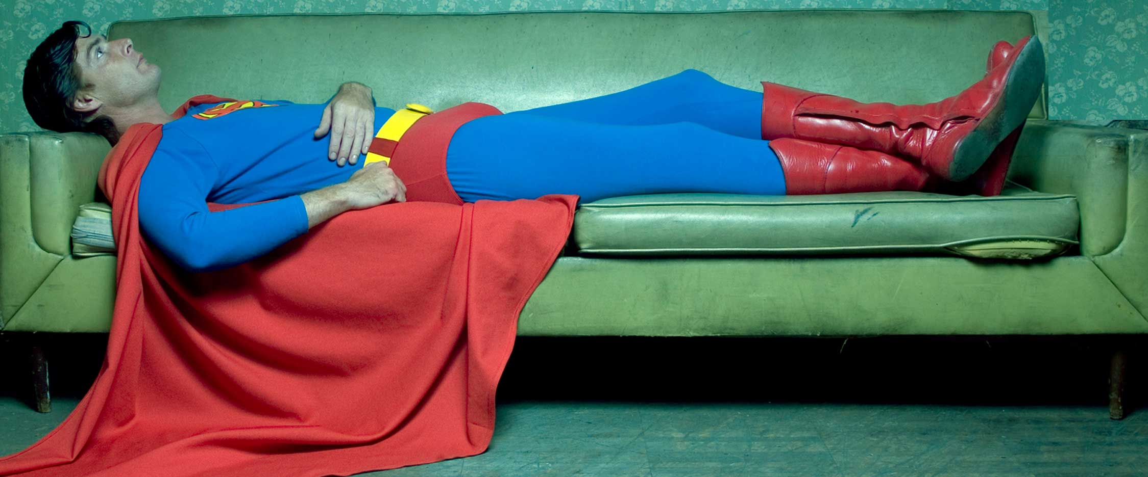 Superman couch