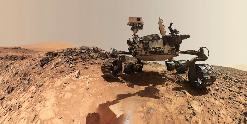Марсоход Curiosity в июне 2018 году. Источник: Agence France-Presse – Getty Images