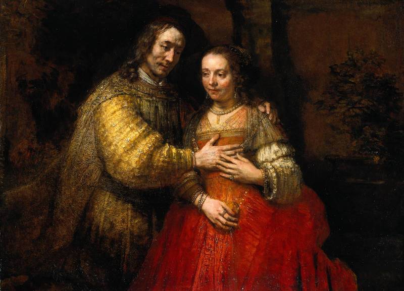 «Еврейская невеста», Рембрандт 