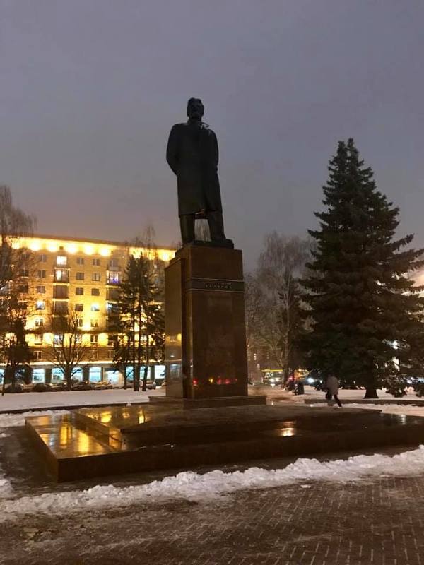 Памятник М. Калинину после реставрации, фото: Анна Касьян