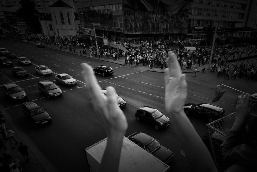 Из серии "SILENT PROTEST". Сергей Гудилин, 2011
