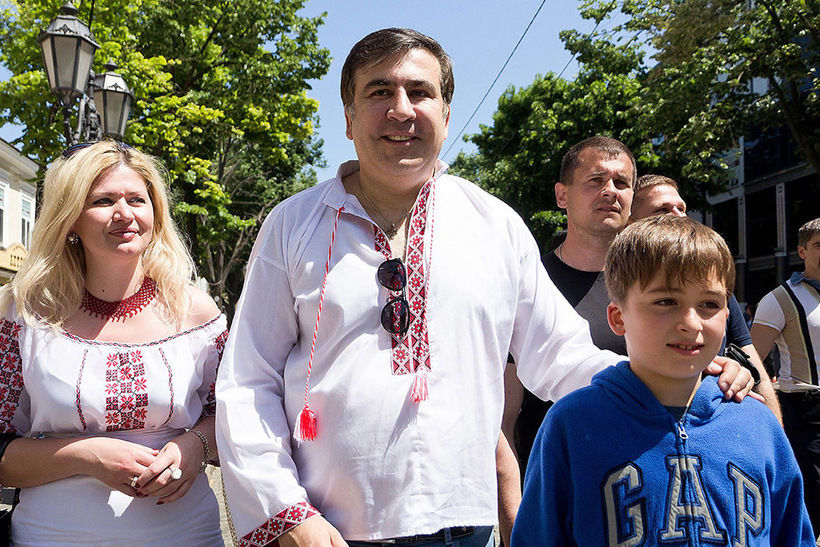 Михаил Саакашвили в Одессе, фото: unian.ua