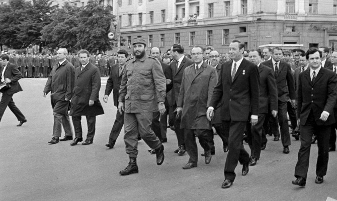 Фидель Кастро в Минске