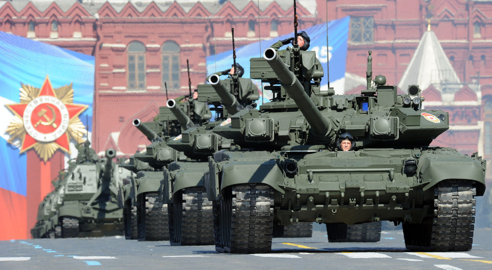 Парад военной техники на Красной площади в Москве, 2013 год, фото: AFP